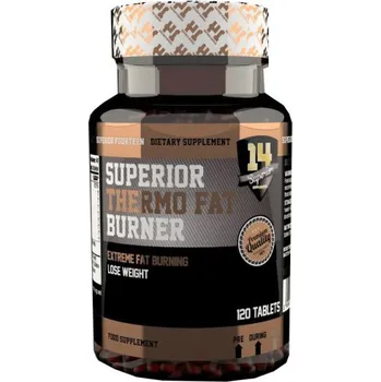 Spalovač tuku Recenze Superior 14 Thermo Fat Burner 120 cps.