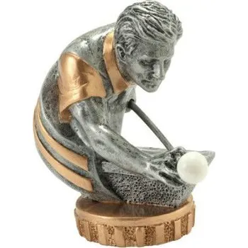 Cinkili Trofej CU10 kulečník Výška 8cm