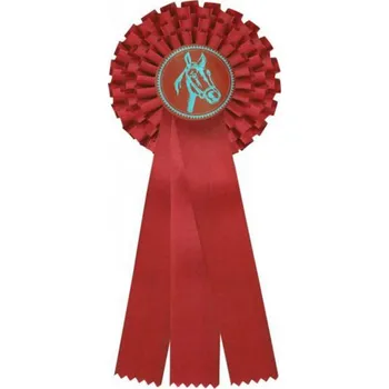 Cinkili Kokarda třířadá CK3 červená průměr 13,5 cm, délka 37cm