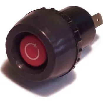 Tlačítko startéru velké červené