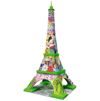 Ravensburger Pop Art 3D Eiffelova věž 216 dílků 3D puzzle Ravensburger Pop Art 3D Eiffelova věž 216 dílků