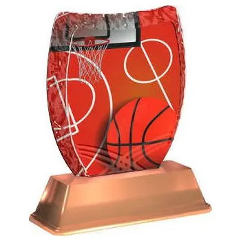 Cinkili Akrylátová trofej ACE2002M07 Basket Označení: C, Výška: 14 cm