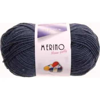 Příze Vlnap příze Merino 14810 tmavě šedomodrá