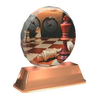 Cinkili Akrylátová trofej ACE0003M31 Šachy Označení: B, Výška: 13 cm