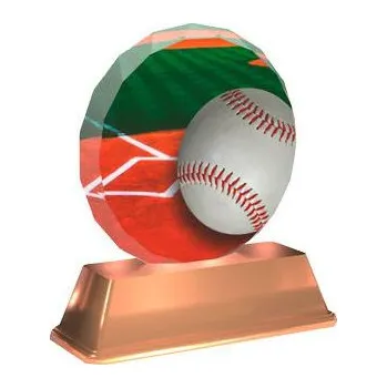Cinkili Akrylátová trofej ACE0003M18 Baseball Označení: C, Výška: 13 cm