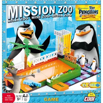 Stavebnice COBI COBI The Penguins of Madagascar 26180 Mission Zoo