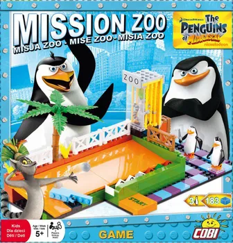 Stavebnice COBI COBI The Penguins of Madagascar 26180 Mission Zoo