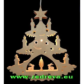 Vánoční dekorace Závěsné - Stromek I