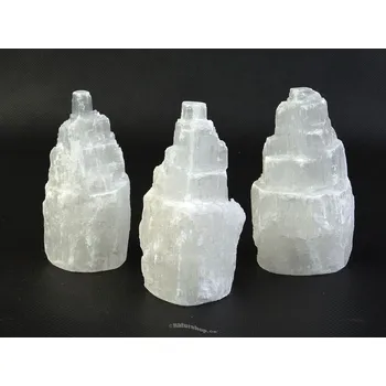 Přírodní kámen Selenit krystal menší dekorační