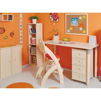 Psací stůl Psací stůl Maxi Domestav D728 Materiál: Smrk, Povrchová úprava: Přírodní provedení