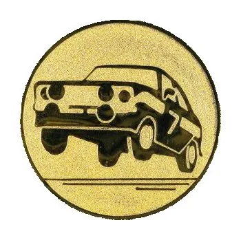 Cinkili Emblém CE118 auto Velikost: 2,5 cm, Barva: Stříbro