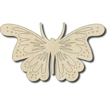 Motýlek Pelisport Vyřezávaný motýl 3 90 x 51 mm