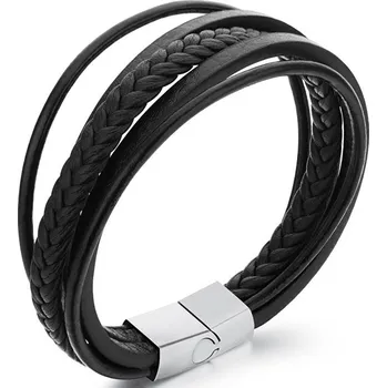 Náramek Troli Leather SW-BL092 21 cm