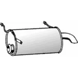 Výfuk Asso - zadní tlumič - díl výfuku CITROEN Xantia 1.6i, CITROEN Xantia 1.8i -8V, CITROEN Xantia 1.9 Diesel (PR 10.7027 [135-689])