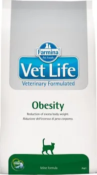 Krmivo pro kočku Vet Life Cat Natural Obesity