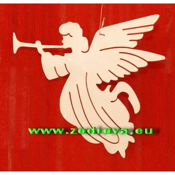 Vánoční dekorace Ozdoba velká - Anděl velký