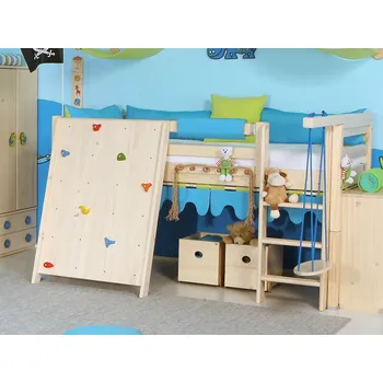 Zábrana A Domestav D914 Materiál: Buk cink, Povrchová úprava: Přírodní provedení