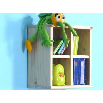 Box střední Domestav D806 Materiál: Smrk, Povrchová úprava: Přírodní provedení