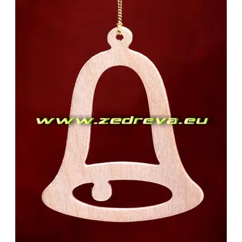 Vánoční dekorace Ozdoba malá - Zvonek 06