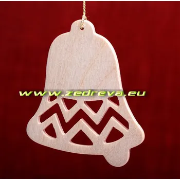 Vánoční dekorace Ozdoba malá - Zvonek 01