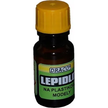 Průmyslové lepidlo Lepidlo na plastikové modely Draco, náhradní náplň (10 ml)