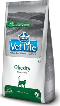 Krmivo pro kočku Vet Life Cat Natural Obesity