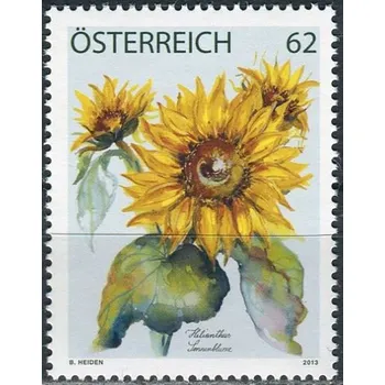 Poštovní známka Österreich post (2013) MiNr. 3049 ** - Rakousko - slunečnice