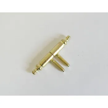 Okenní klika COBRA Okenní závěs 605 11mm, horní + dolní díl, MOSAZ