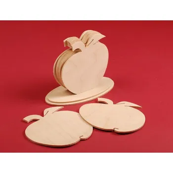 Vánoční dekorace Podtácky - Jablko