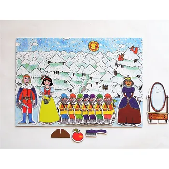 Loutkové divadlo Martionetino Sněhurka a sedm trpaslíků Loutková pohádka s tyčkami