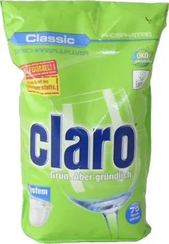 Čistič myček Claro Classic Eco 1,5 kg