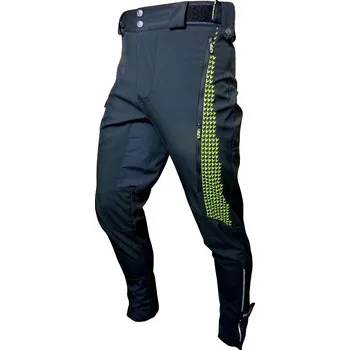 Cyklistické kalhoty Kalhoty HAVEN Rainbrain Long black/green Velikost: 3XL