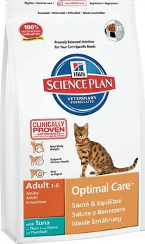 Krmivo pro kočku Hill's Feline Adult Optimal Care Tuna