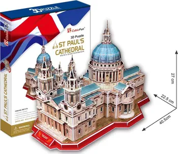 3D puzzle CubicFun Katedrála svatého Pavla