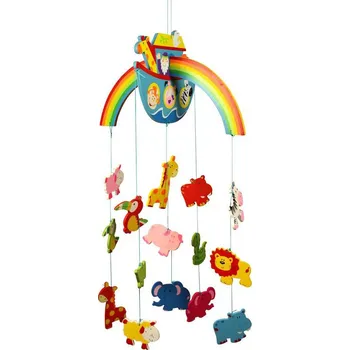 Kolotoč nad postýlku Bigjigs Toys Závěsný kolotoč Noemova Archa