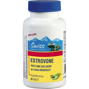 Přírodní produkt Swiss Herbal Estrovone isoflavony 90 tbl.