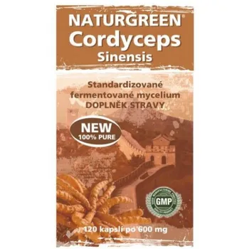 Přírodní produkt Naturgreen Cordyceps Sinensis 120 tbl.