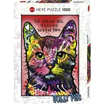 Puzzle Heye Devět životů 1000 dílků