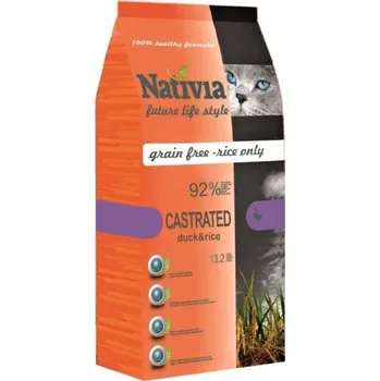 Nativia Cat Castrated, 10 kg