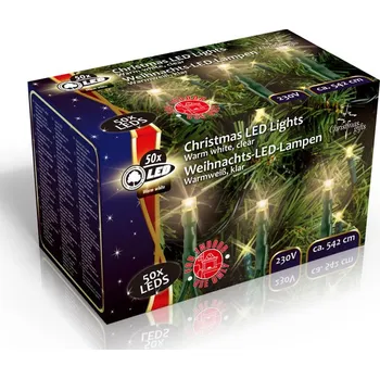 Vánoce befree Vánoční vnitřní světelný řetěz 50x LED dioda teplá bílá, 230V, délka 5.5 m