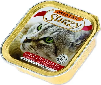 Krmivo pro kočku Mister Stuzzy Cat vanička kuřecí/játra 100 g