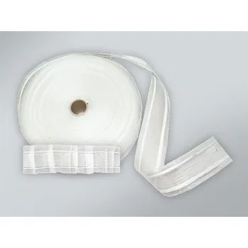 Vesna Českomoravská textilní s.r.o. Řasící stuha průhledná šíře 2,7 cm