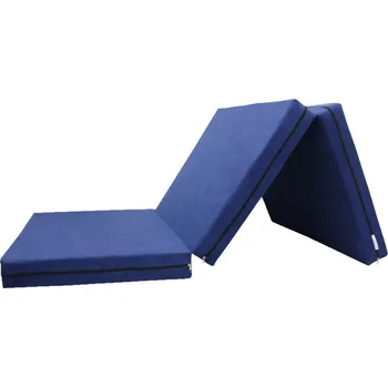 Matrace e-matrace.com Skládací matrace pro hosty modrá 10 cm 90x195 cm