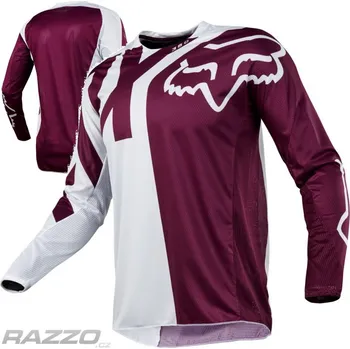cyklistický dres Pánský MX dres FOX 360 Preme Jersey Purple 2018 XL