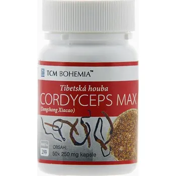 Přírodní produkt TCM Bohemia Cordyceps Max 50 cps.