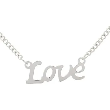 Řetízek Blingstar Řetízek s nápisem LOVE - z chirurgické oceli - N1223