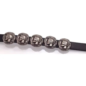 Náramek SteelArt .Kožený náramek,Hlava. KUZ202013