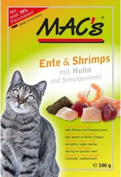 Krmivo pro kočku Mac's Cat kapsička kachna/krevety 100 g