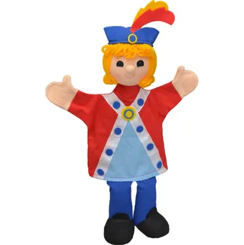 Maňásek na ruku - Vendelín červený (29 cm)