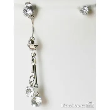 Náušnice Náušnice se skleněnými kameny 7886